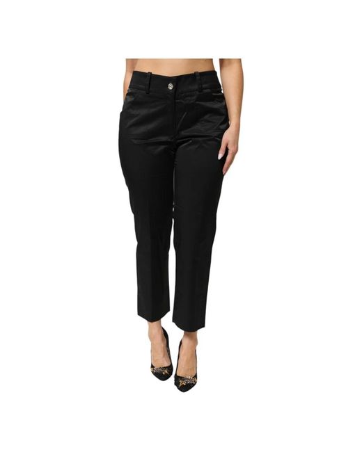 Bencivenga Black Cropped Trousers