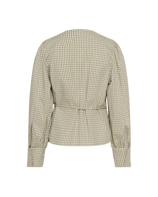 Soaked In Luxury Gray Blouses