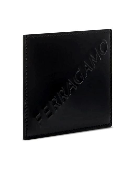 Ferragamo Black Wallets & Cardholders