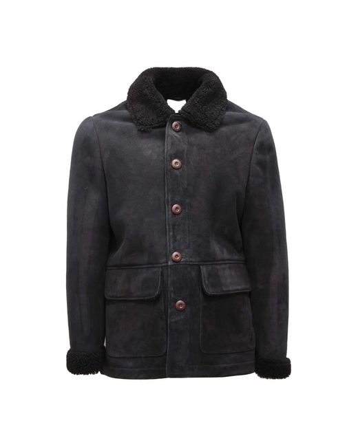 Aspesi Black Winter Jackets for men