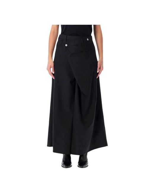 Junya Watanabe Black Maxi Skirts