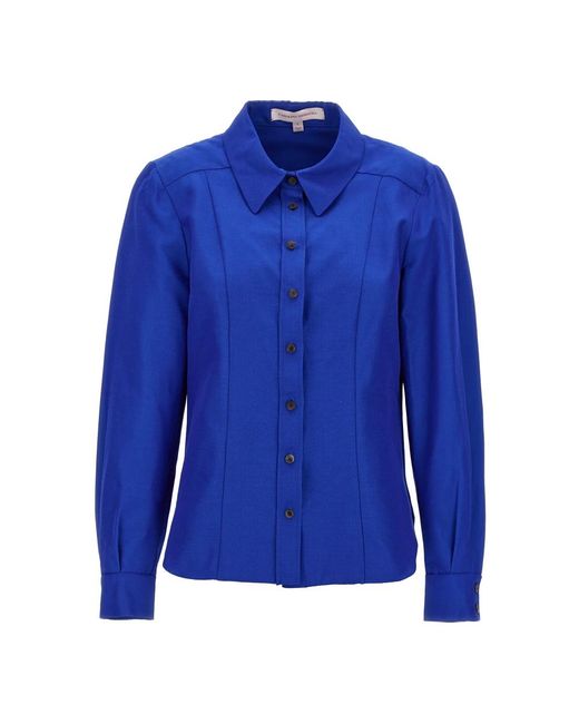 Carolina Herrera Blue Shirts