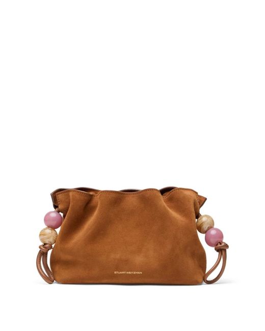 Stuart Weitzman Brown Majorca Mini Bag