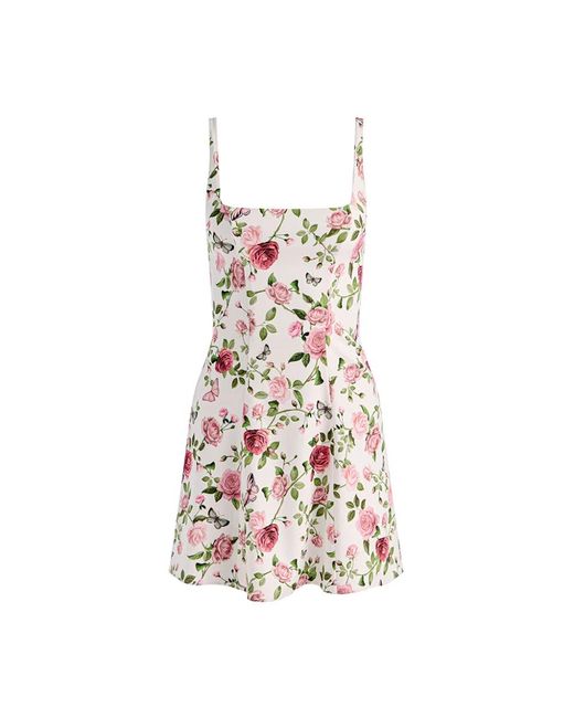 Alice + Olivia White Short Dresses