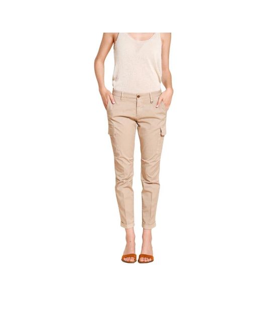 Mason's Natural Slim-Fit Trousers