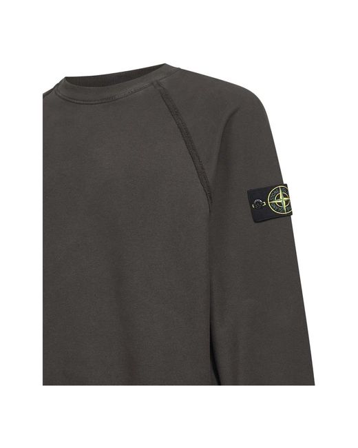 Stone Island Gray Sweatshirts for men