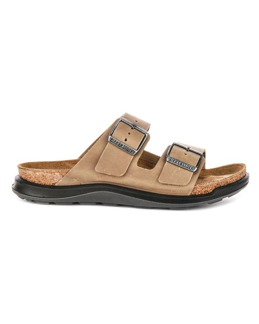 Birkenstock Brown Sliders