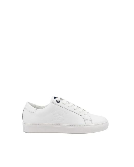 Paul & Shark Leder-Sneakers für Herren - Stilvoll und bequem in White für Herren