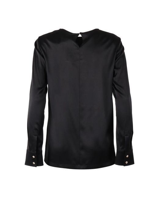 Max Mara Black Blouses