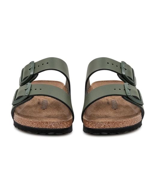 Birkenstock Green Sliders
