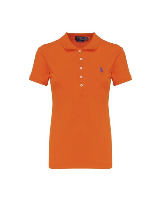 Polo Ralph Lauren Orange Polo Shirts