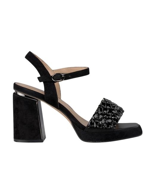 Alma En Pena. Black High Heel Sandals