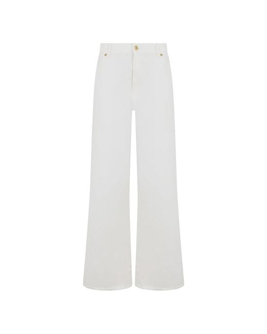 DARKPARK White Wide Jeans
