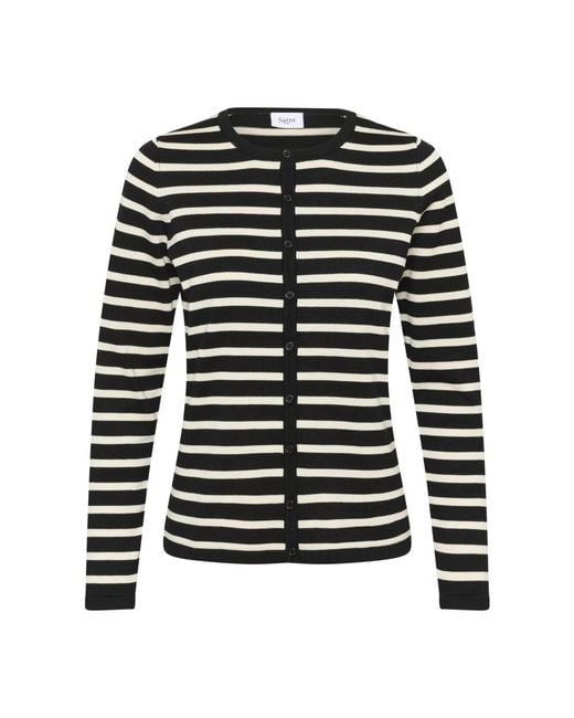Cardigans Saint Tropez de color Black