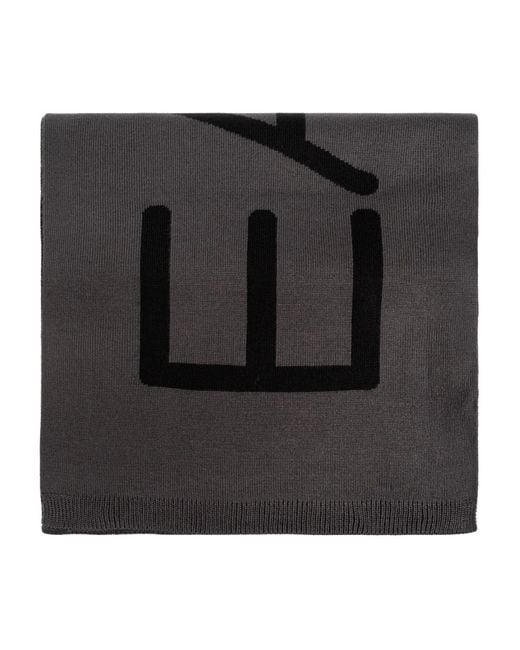 EA7 Logo Sjaal in het Black