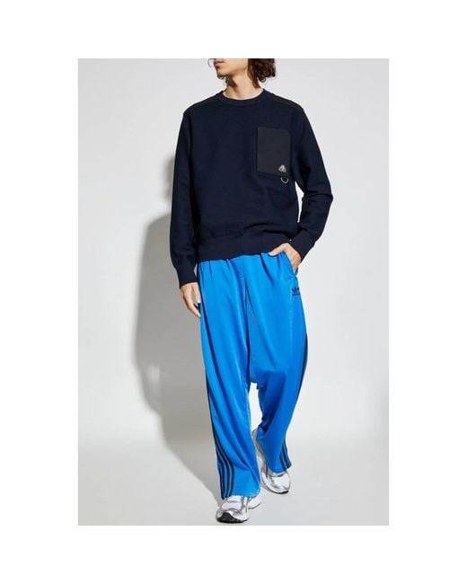 Moose Knuckles Blue Round-Neck Knitwear for men