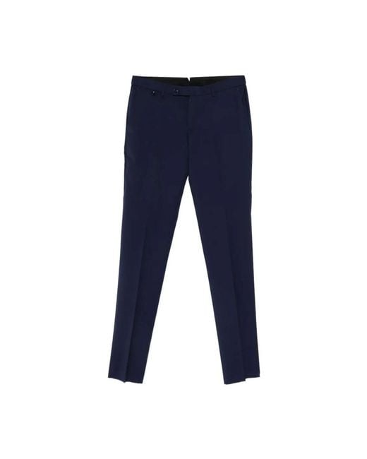 PT Torino Blue Suit Trousers for men