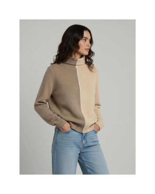 Turtlenecks Kujten de color Natural