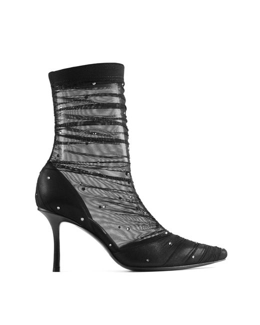 Jimmy Choo Black Lotta Ankle Boot 85