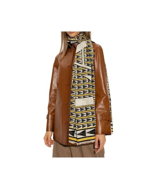 Lanvin Black Wollschal