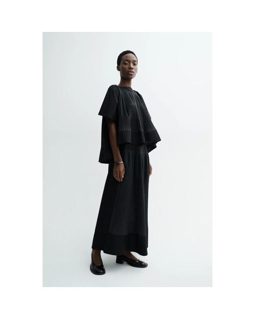 Mark Kenly Domino Tan Black Blouses