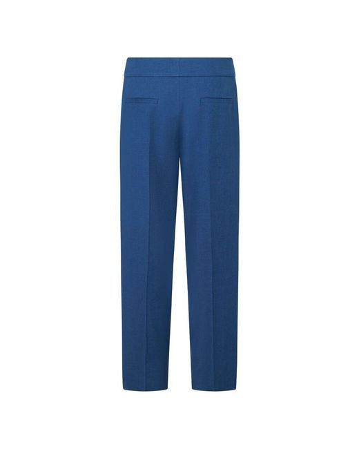 Straight Trousers Windsor. en coloris Blue