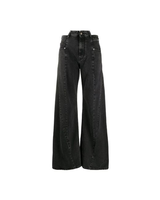 Maison Margiela Black Wide Jeans