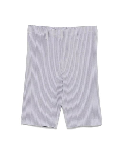 Issey Miyake Locker Gepflegte Shorts in Blue für Herren