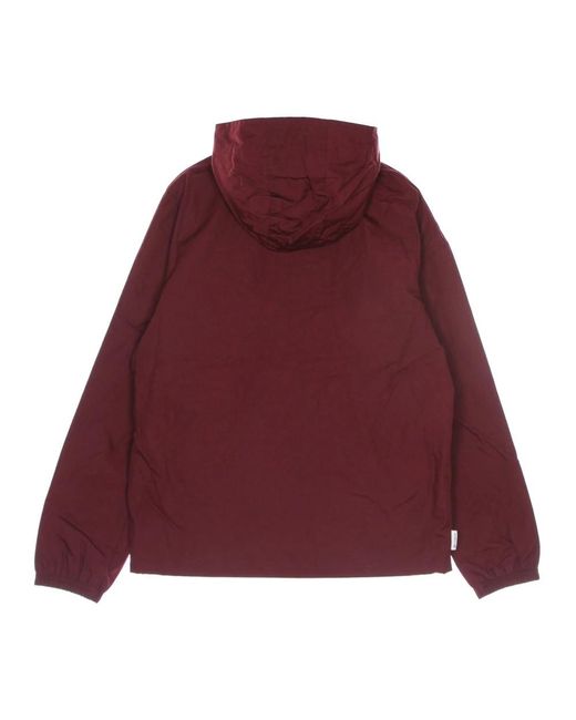 Element Jassen ,Rood ,Polyester Vintage Rode Herenjas in het Purple voor heren