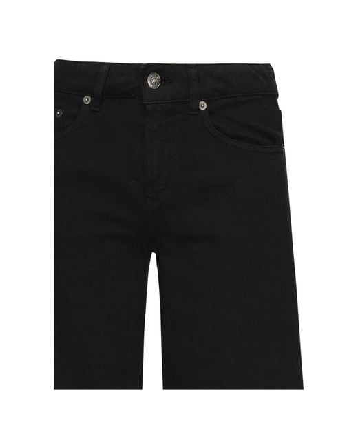 Dondup Black Wide Jeans