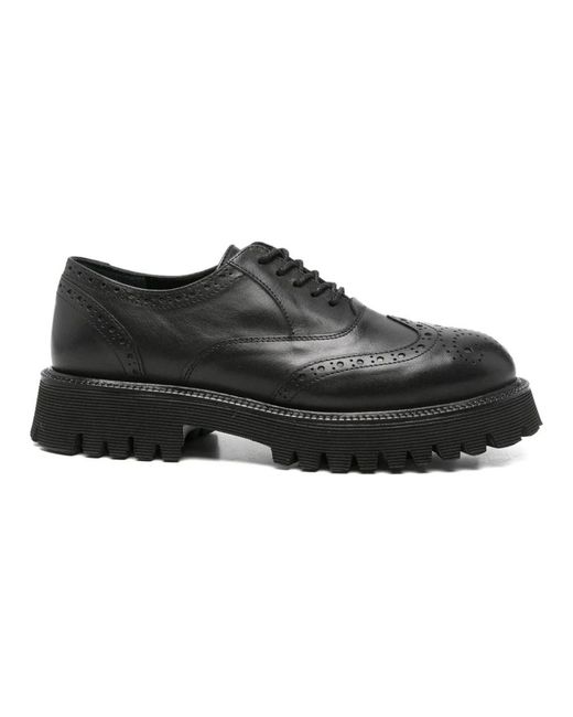 ADRIANNA FERETTI Black Laced Shoes