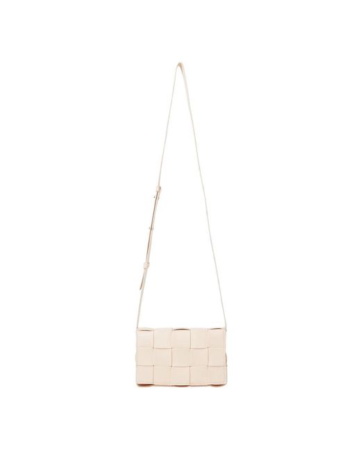 Bottega Veneta White Cross Body Bags