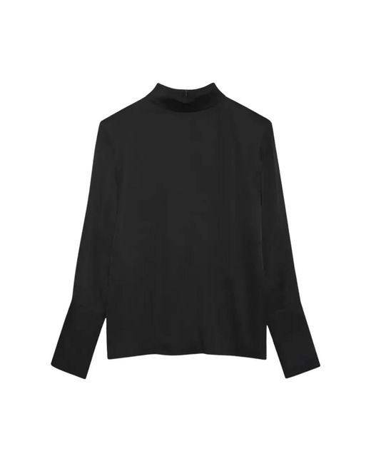 Anine Bing Overhemden ,Zwart ,Shirt in het Black