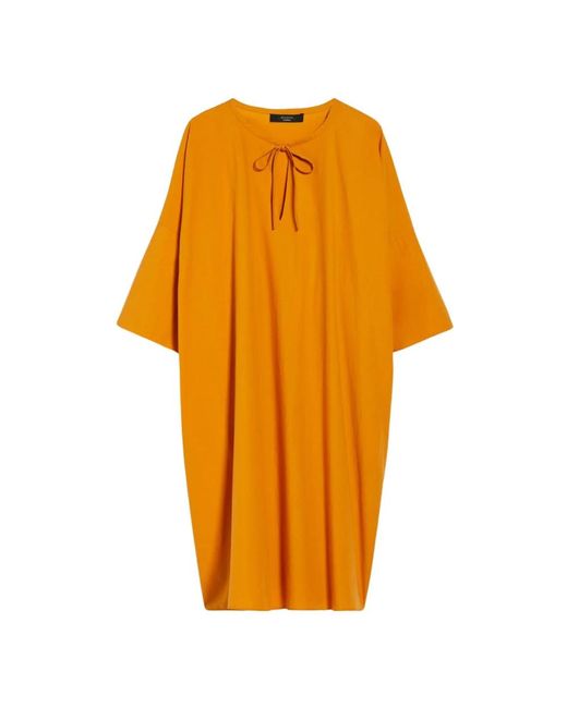 Weekend by Maxmara Orange Short Dresses