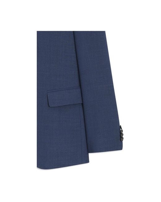 HUGO Blue Single Breasted Suits for men