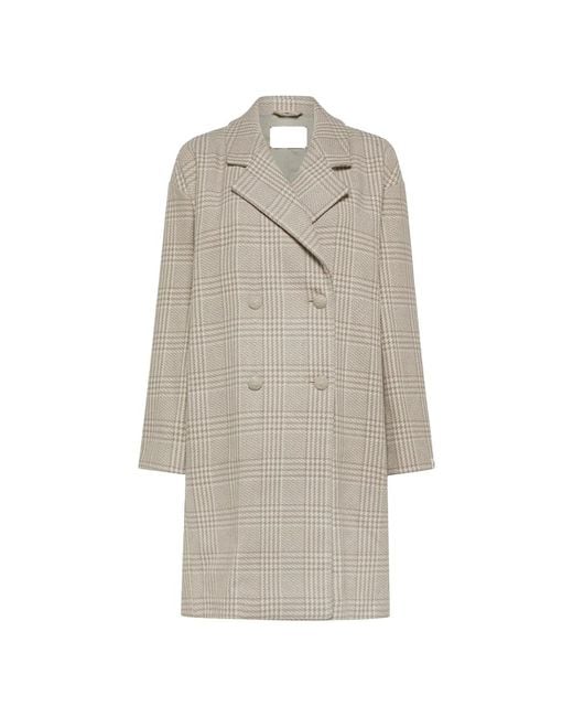 Peuterey Natural Double-Breasted Coats