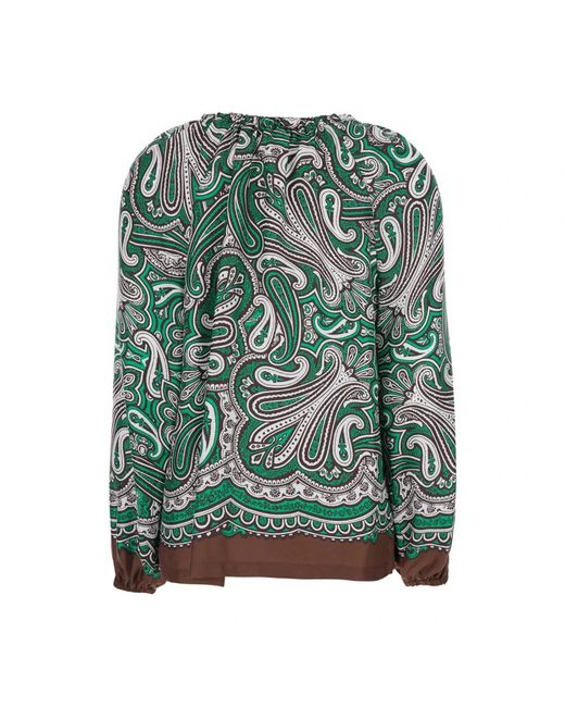 P.A.R.O.S.H. Green Blouses