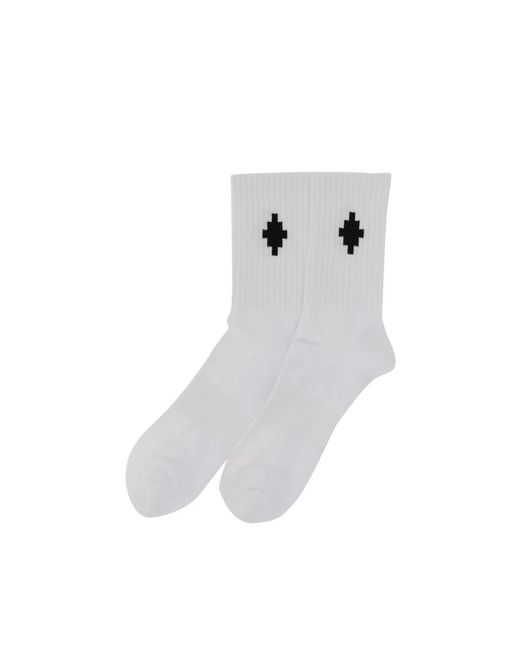 Socks Marcelo Burlon de hombre de color Gray