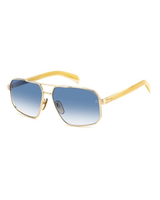 David Beckham Blue Authentische Stilvolle Sonnenbrille, Premium Qualität