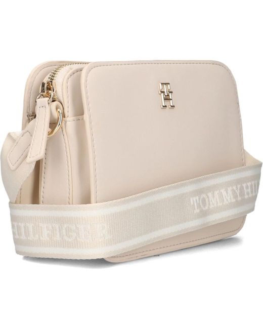 Cross Body Bags Tommy Hilfiger de color Natural