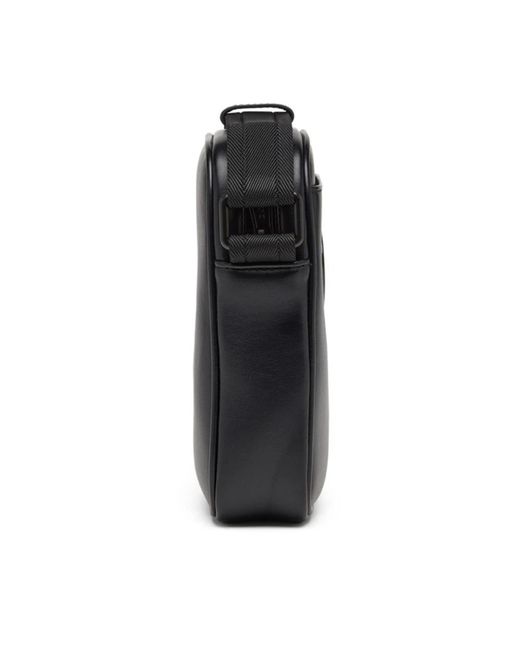 DIESEL Black Cross Body Bags for men