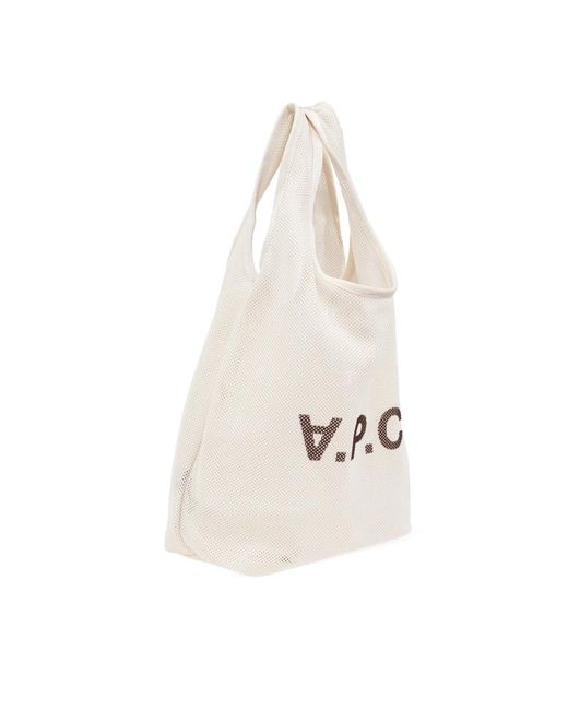 Bags > tote bags A.P.C. en coloris White