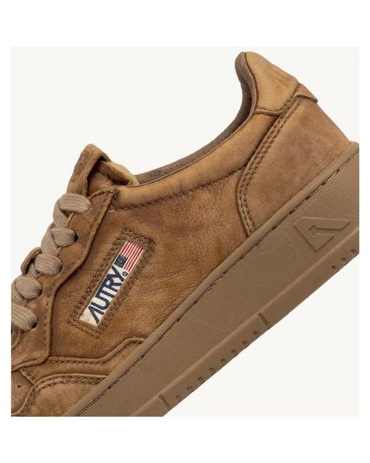 Autry Brown Sneakers for men