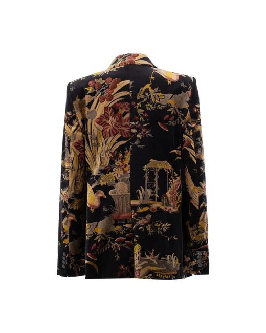 Etro Black Blazers