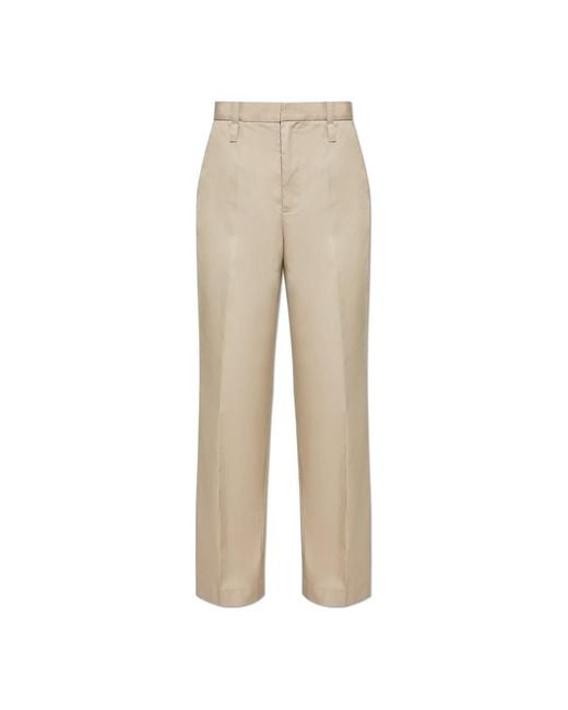 Straight Trousers di AllSaints in Natural da Uomo