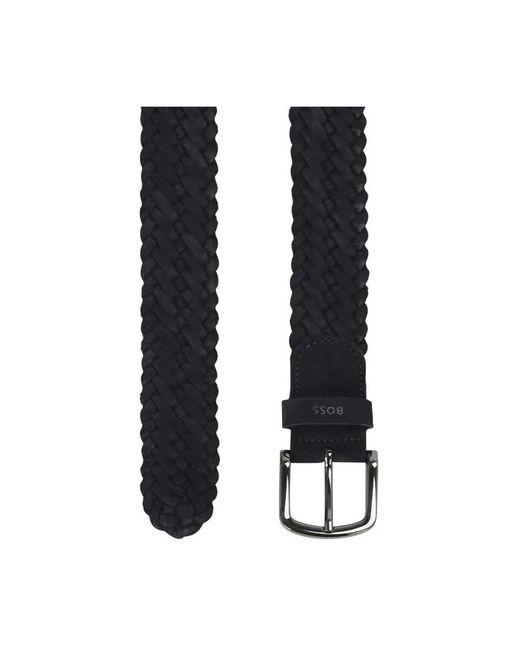 HUGO Black Belts for men