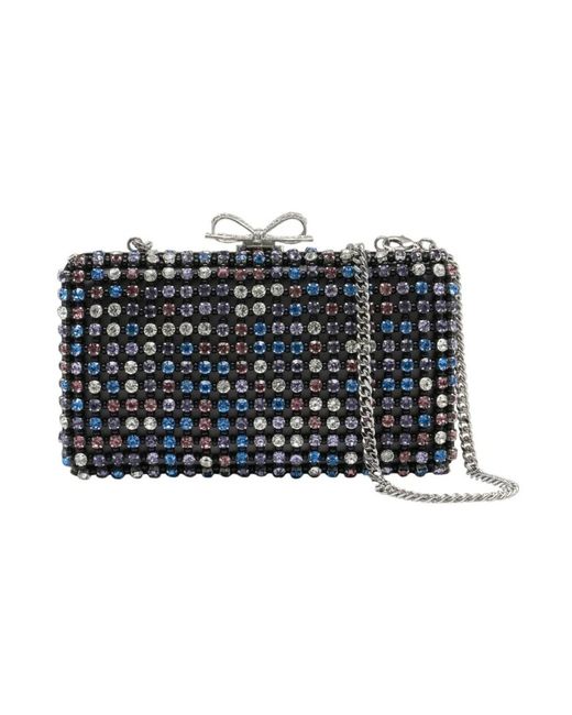 Self-Portrait Blue Clutches