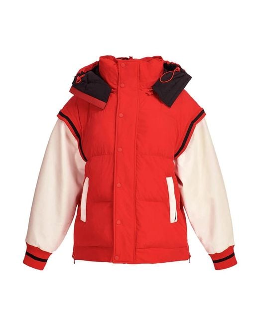 Essentiel Antwerp Red Winter Jackets