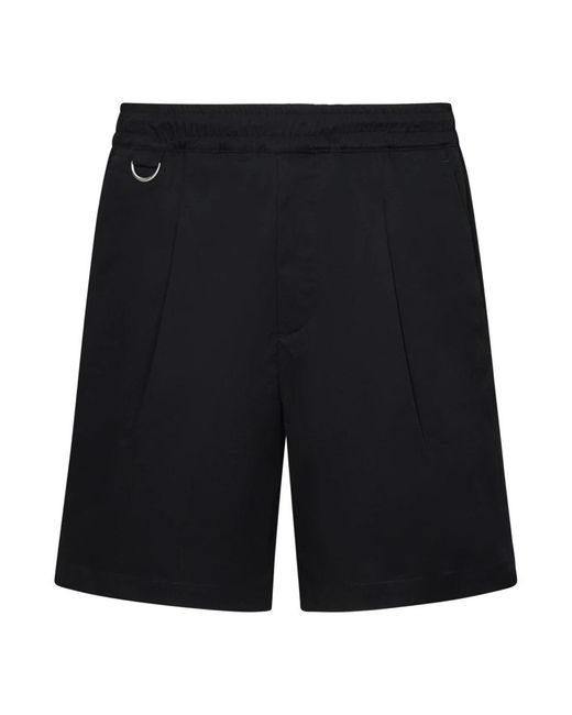 Low Brand Black Casual Shorts for men