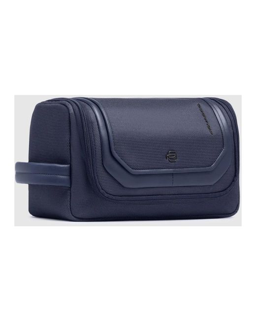 Piquadro Blue Toilet Bags for men